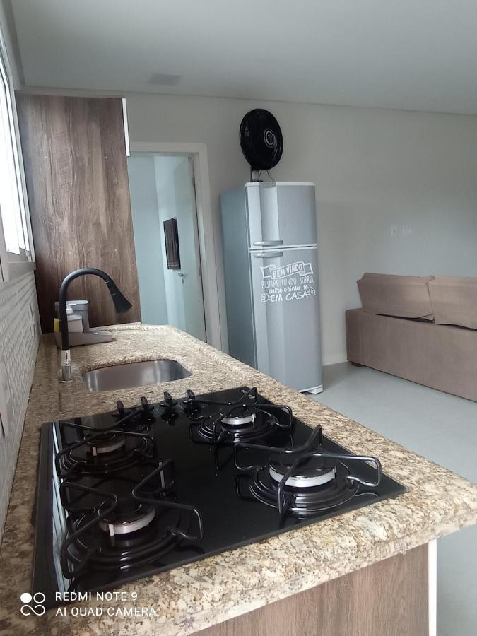Apartamento Flat No Centro - Passo De Torres Sc Pirataba Exterior foto